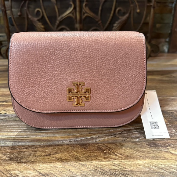 Tory Burch Crossbody Bag. Pebbled Leather. New with Tags - Picture 2 of 11